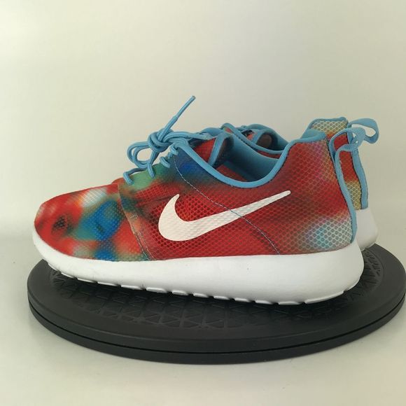 Nike Roshe Run 'Rainbow Sherbet' Running Shoes 705486-400 Women's Size 8.5 (7Y) - Picture 7 of 12